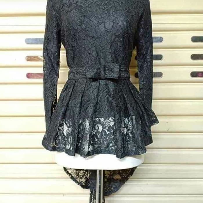 New Arrival Atasan Aurora Warna Hitam / Atasan Kebaya / Kebaya Brukat