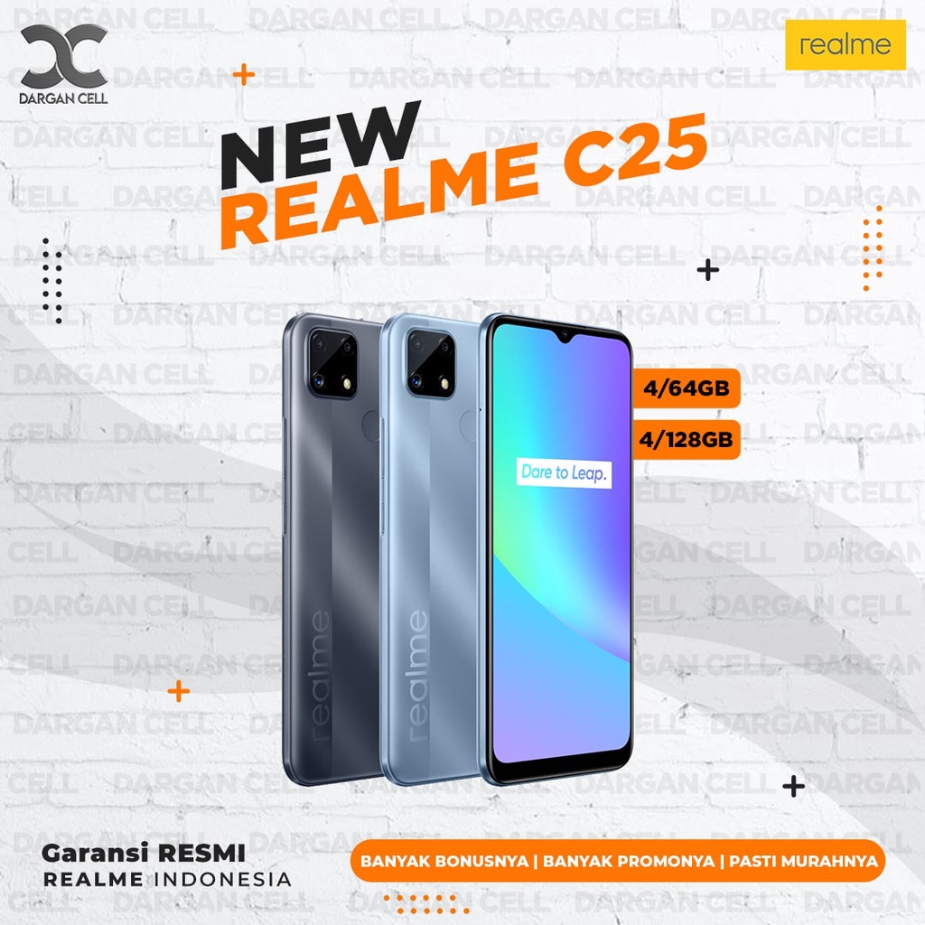 Jual REALME C25 4/64GB 4/128GB GARANSI RESMI REALME 1 TAHUN | Shopee ...