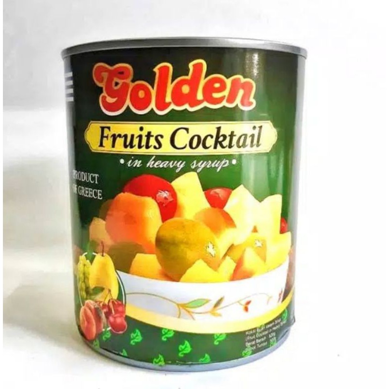 

GOLDEN FRUIT COCKTAIL IN SYIRUP / BUAH KALENG GOLDEN 820 GR / CAN