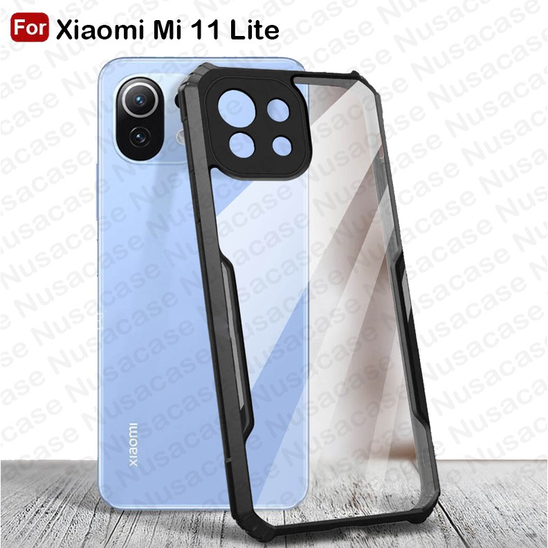 S/P- CASING COVER Case Xiaomi Mi 11 / Mi 11 Lite Hardcase Transparant Shockproof Cover Mi 11  / Lite -(SP)