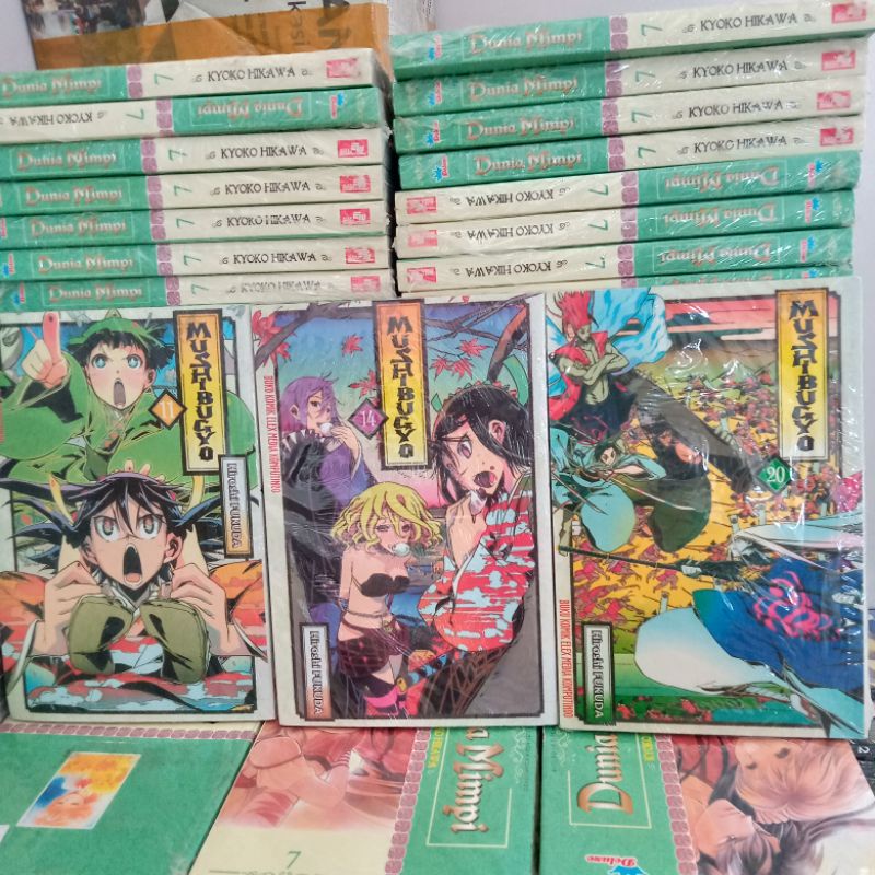 komik - Mushibugyo vol 1,2,3,7,8,9,10,11,14,20