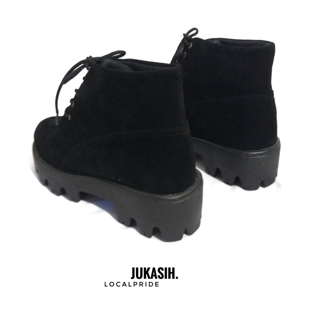 EL-014 sepatu boot wanita PDL