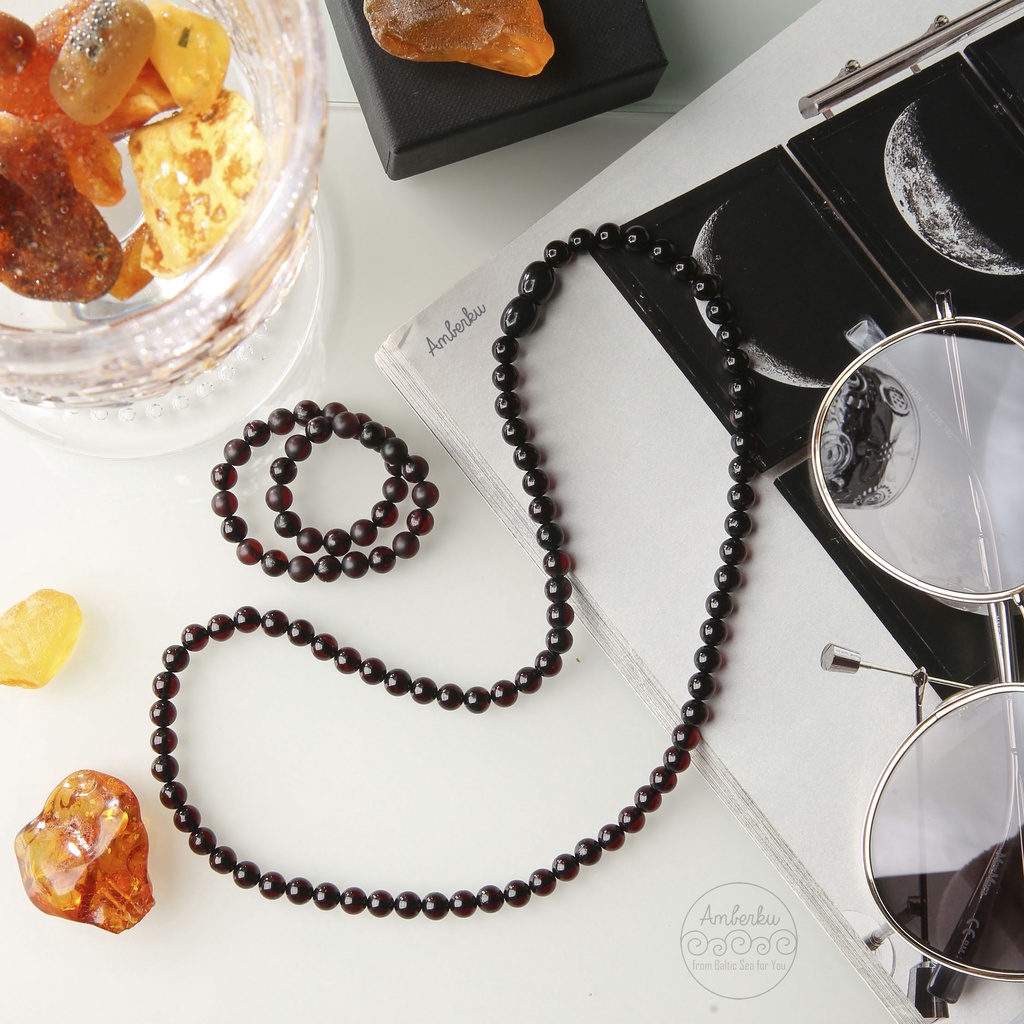 AMBERKU KD22 Kalung Amber Dewasa (super round)