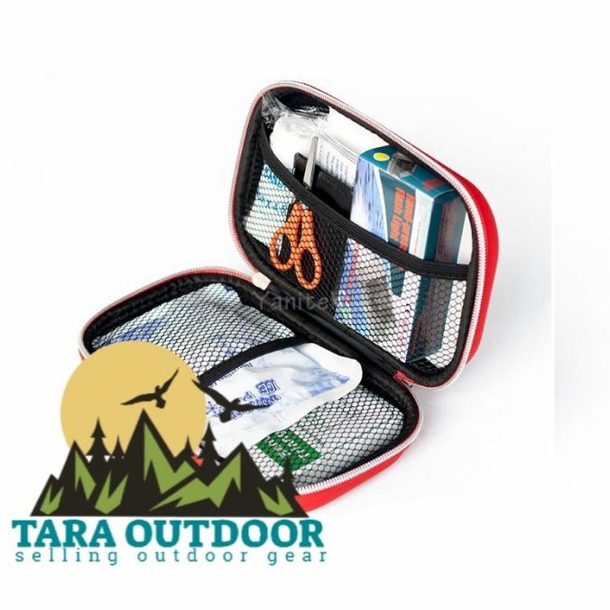 Kotak P3K Emergency First Aid Kit Box Camping Mobil Lengkap Isi