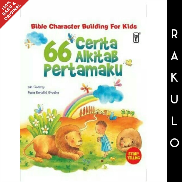 Buku 66 Cerita Alkitab Pertamaku Bible Character Building for Kids