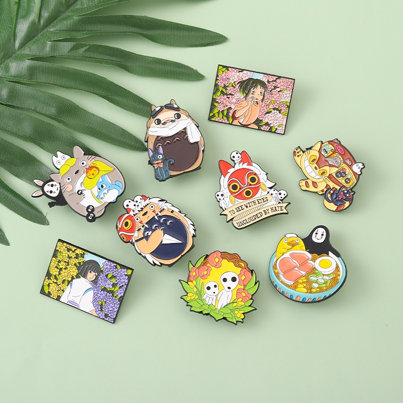 9 Gaya Bros Pin Desain Anime Totoro Ramen Untuk Hadiah Pasangan