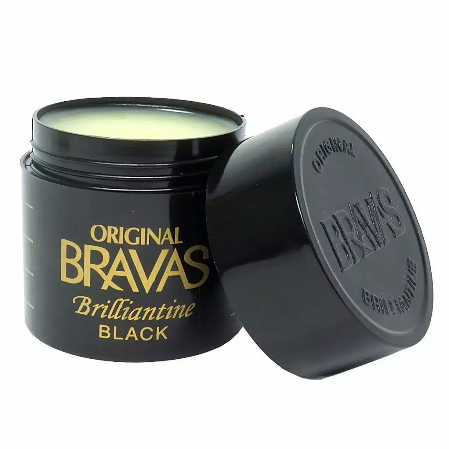 Bravas - Original  Pomade  BLACK 80 Gram / Pomade Bravas Pria