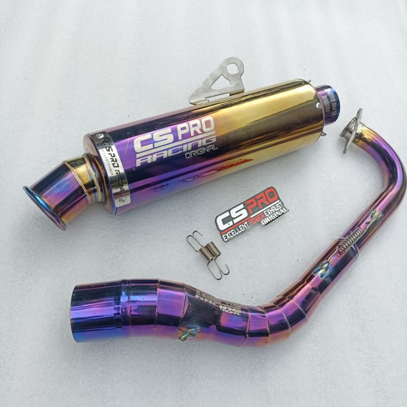 Knalpot Original Cs pro For Aerox 155 Nmax Old All new nmax Vario 125/150 Pcx 150 Pcx 160 Vario 160