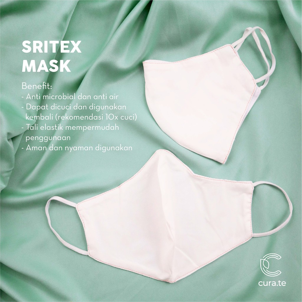 Masker Kain Sritex Anti Microbial Masker Mulut