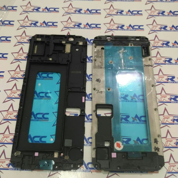 FRAME LCD TATAKAN LCD TULANG BEZEL HP SAMSUNG J6 2018 ORI