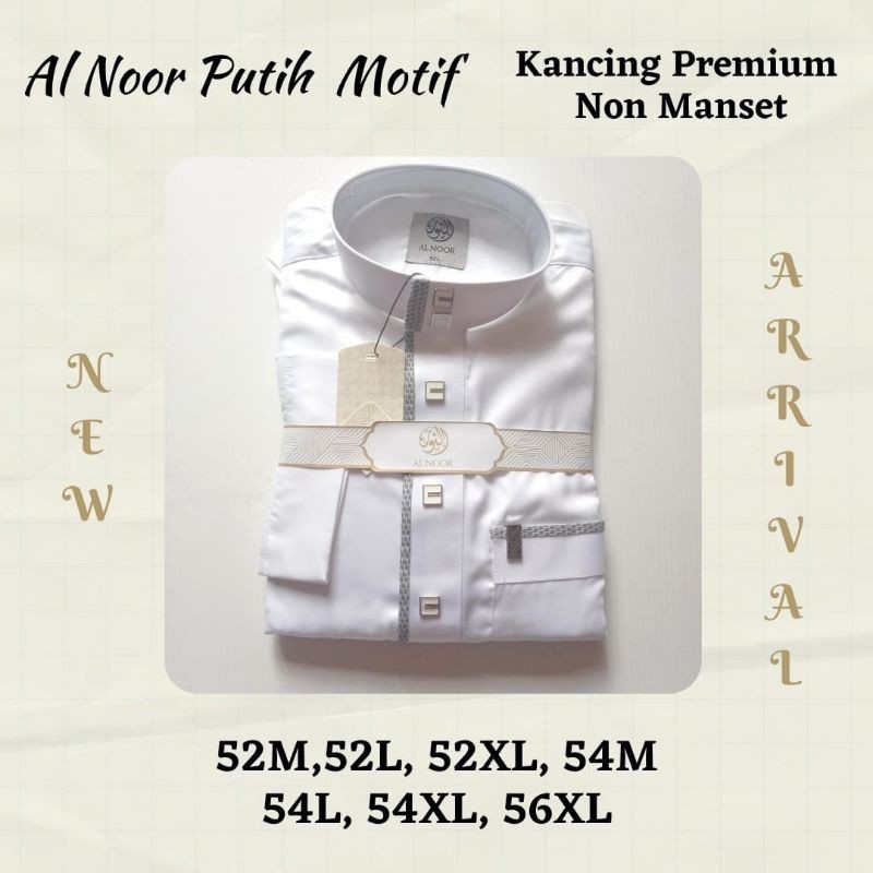 Jubah Al Noor Bordir Dewasa Gamis Al Noor