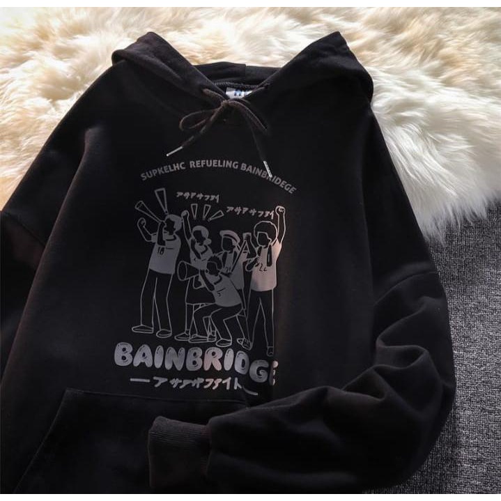 HOODIE WANITA BAINBRIDGE HOODIE OVERSIZE WANITA HOODIE CEWEK HOODIE OVERSIZE CEWEKSWEATER WANITA SWEATER CEWEK