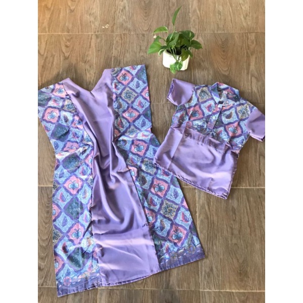 Best Seller Kemeja Koko Dan Katfan Anak Batik Kombinasi Lilac Murah LrJQZVHBxQgA0p