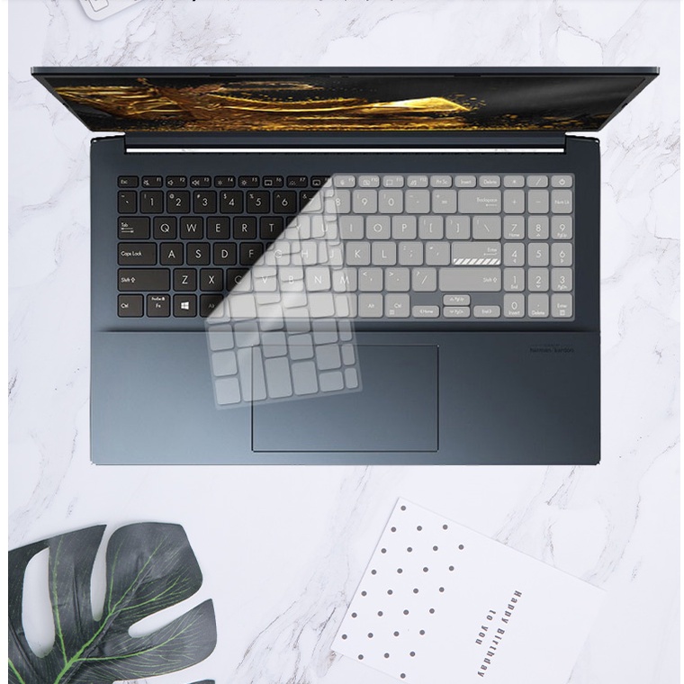 Film Pelindung Keyboard Bahan Silikon Untuk ASUS Inspiron 15 &quot;OLED Pro16 M7600Q M3500Q K3500P Notebook R9 Pro15.6 M3500Q K3500P M7600Q