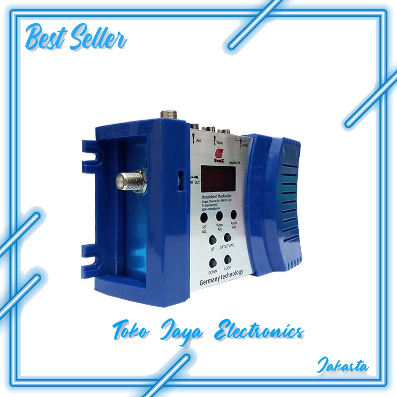 TJE Converter AV To RF VHF UHF Skyview Evinix Modulator Best Selling