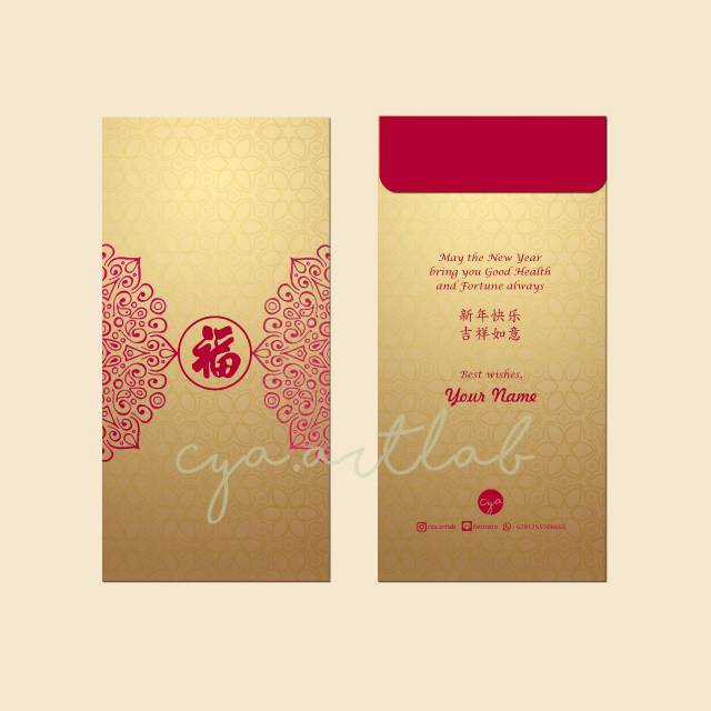 

Pre Order - Custom Angpao for Wedding/ Imlek