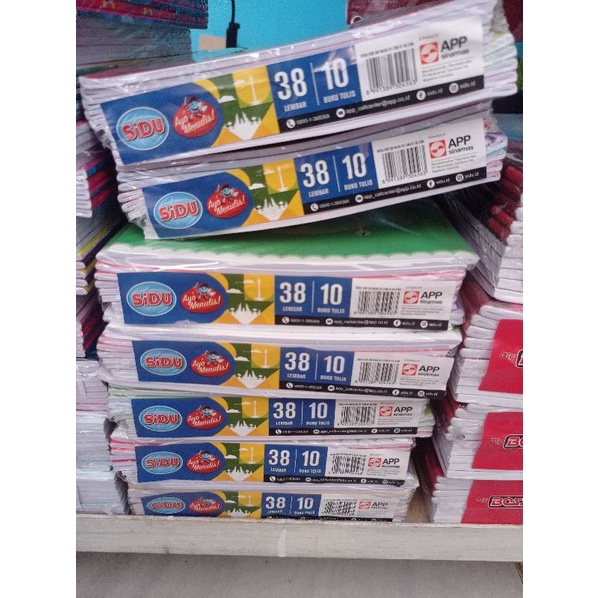 

BUKU TULIS SIDU 38 halaman 1 pak