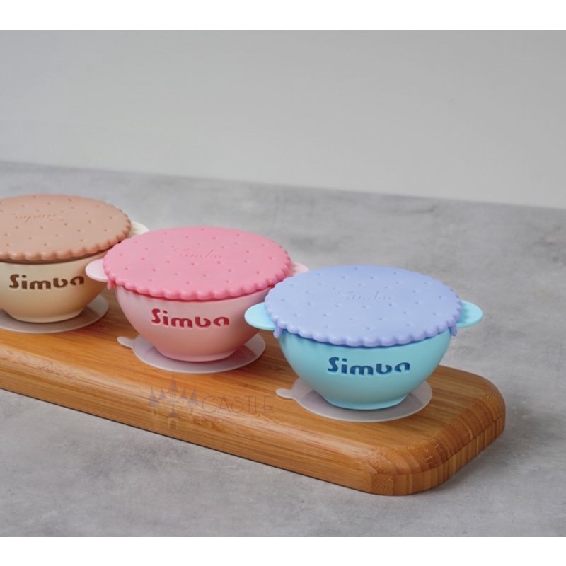 Castle - It's Yummy Silicone Suction Bowl Simba - Mangkok Makan Bayi