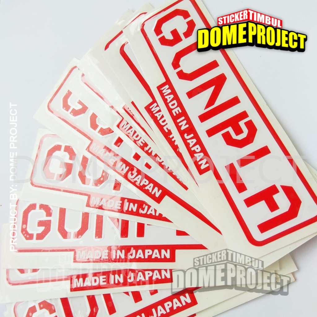 GUNPLA STIKER CUTTING STIKER MOBIL SATUAN STIKER KACA DAN BODY MOBIL STIKER OUTDOOR