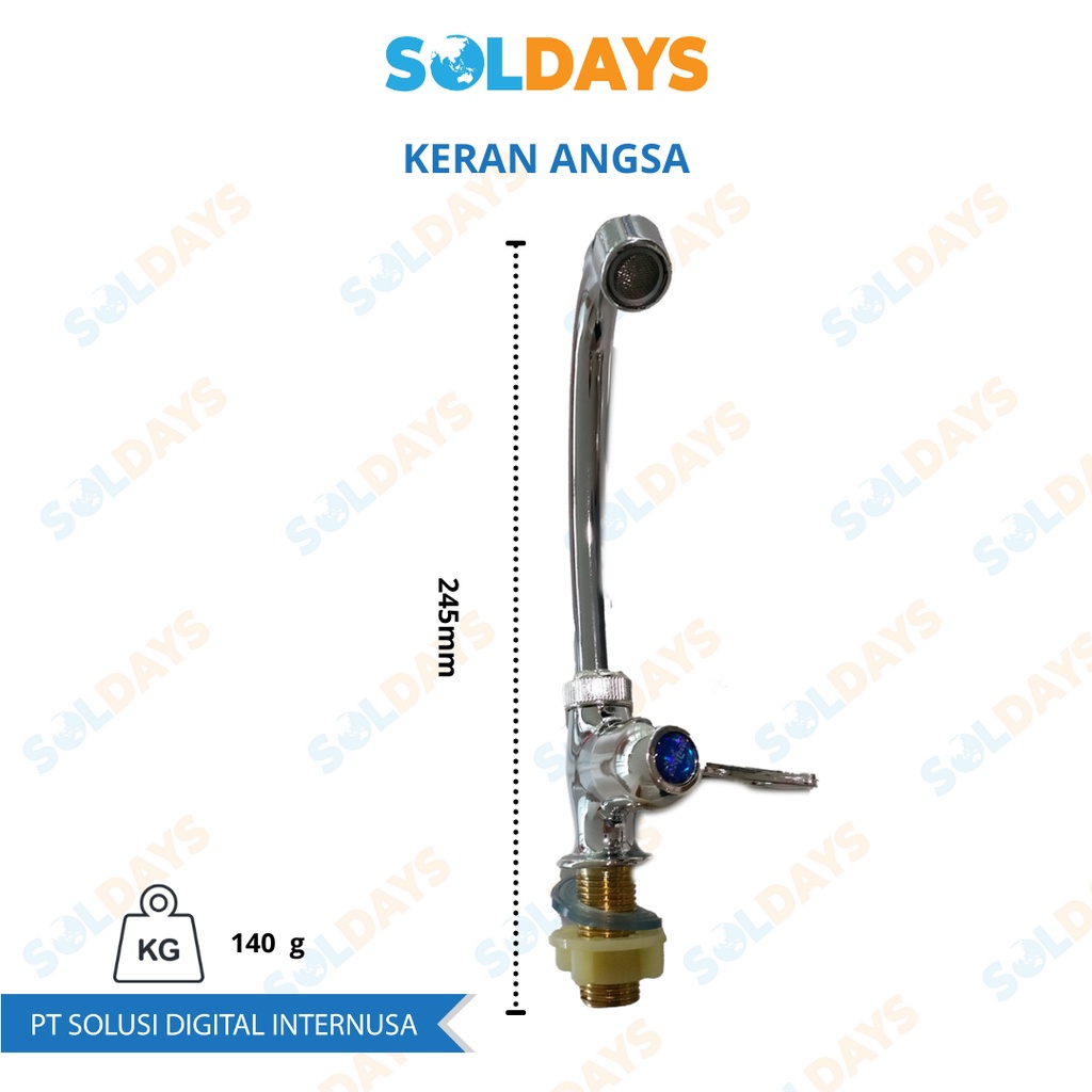 Keran Angsa / Keran Air Cuci Piring / Keran Air Wastafel / Keran Dapur  / Keran Sink