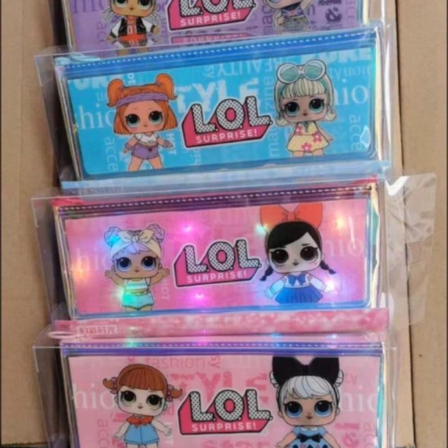 

~ BT21 ~ KOTAK PENSIL BTS LOL / DOMPET PENSIL LED BTS LOL