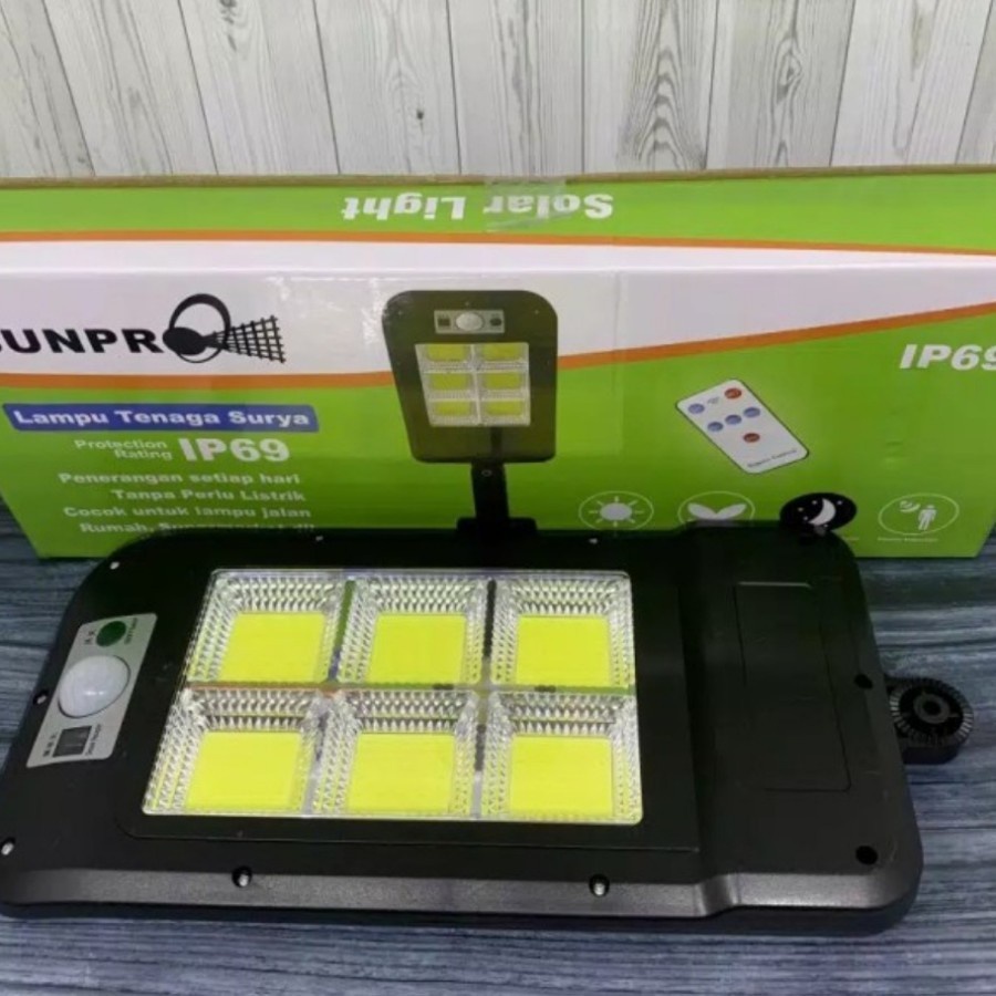 COD Lampu Taman Tenaga Surya SUNPRO IP-69 / Lampu Dinding Sunpro IP 69 / Lampu Solar Panel SUNPRO IP-69