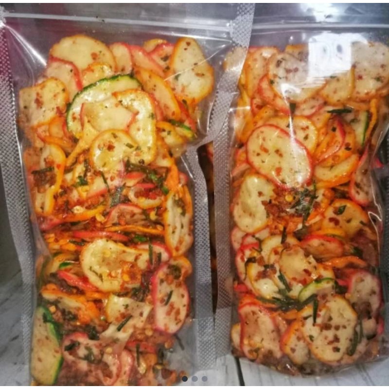 

SEBRING GUNDIK/KERUPUK SEBLAK/KRUPUK SEBLAK KERING PEDAS DAUN JERUK