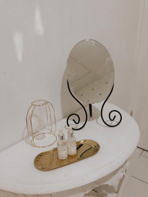 Nordic Oval Stainless Steel Storage Tray Sna Jewelry Metal Home Organizer Astarit.id♫♬