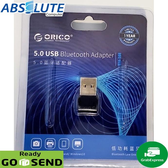 Orico BTA 508 USB Bluetooth 5.0 Black Original 100% Murah aja BTA508