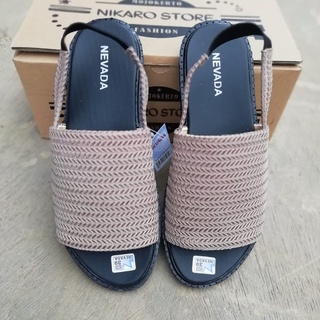 Image of Sandal Slob Rajut Nevada|Sandal Sepatu Tali Wanita Rajut Import|Sandal Tali Wanita Kekinian Flat