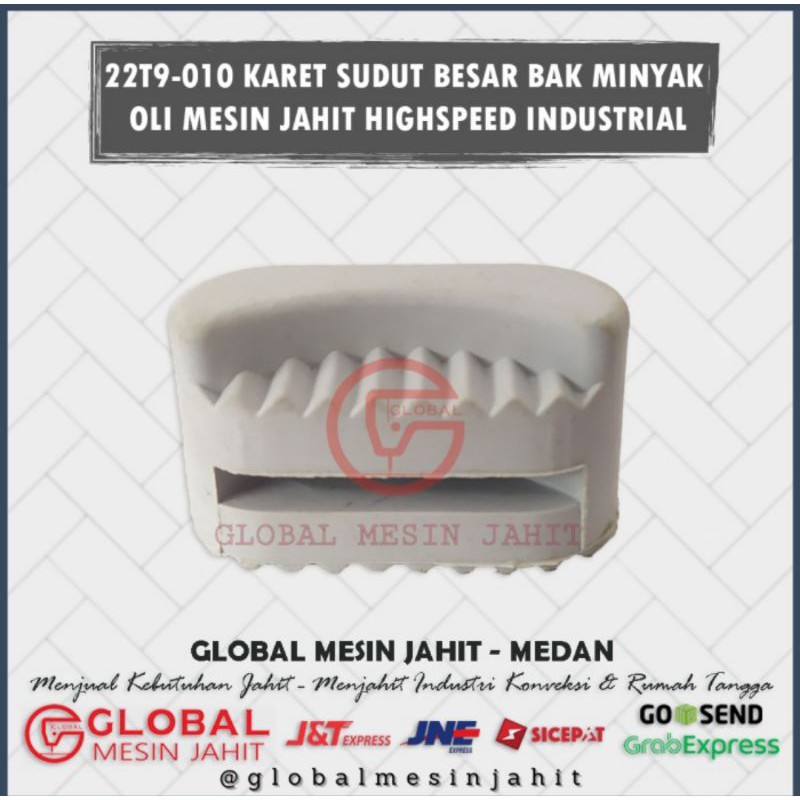 22T9-010 KARET SUDUT BESAR BAK MINYAK MESIN JAHIT HIGHSPEED INDUSRIAL