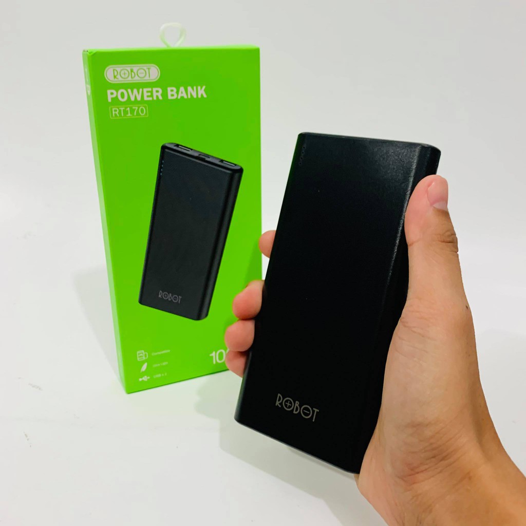 PowerBank Robot RT170 10000mAh Anti-Slip Power Bank RT 170