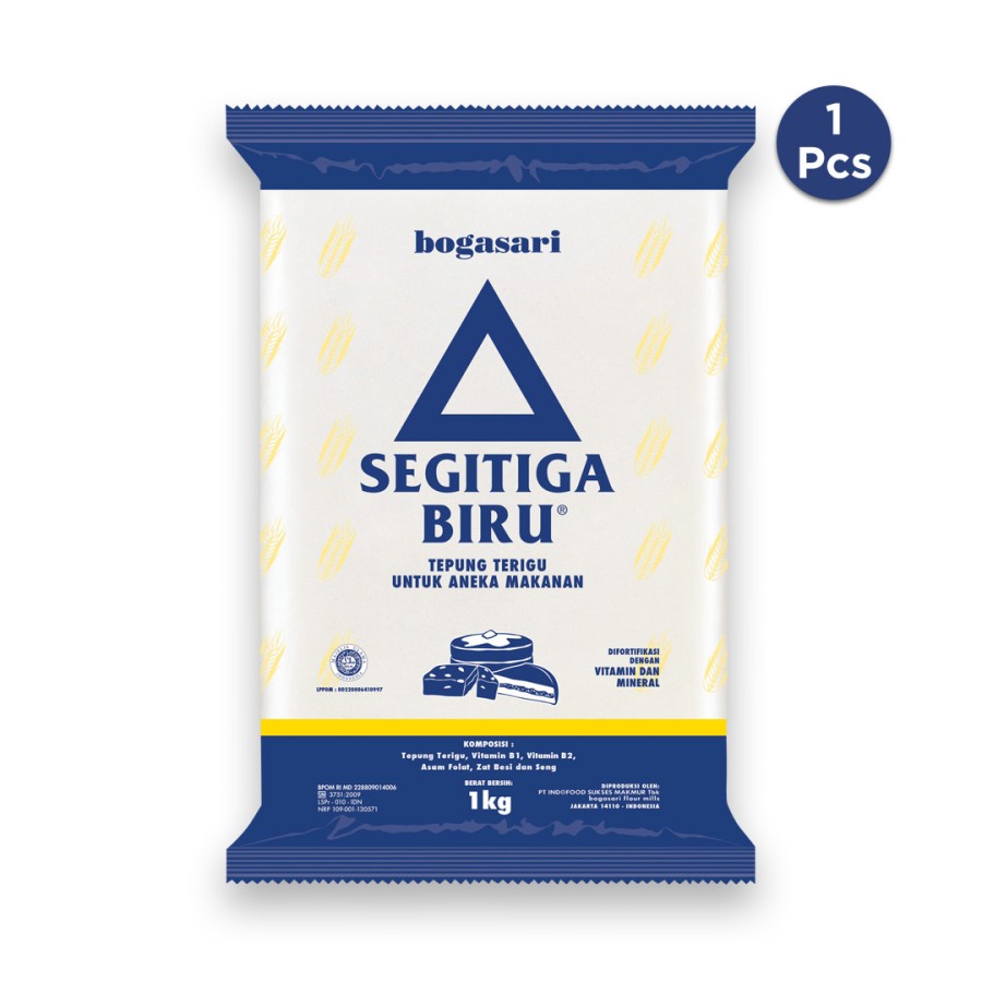 

Tepung Terigu Segitiga Biru 1 Kg (baca deskripsi)