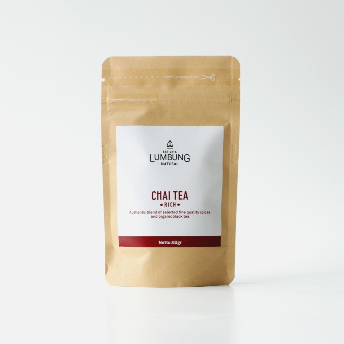 

COD Masala Chai Tea Rich Lumbung Natural Teh Rempah India