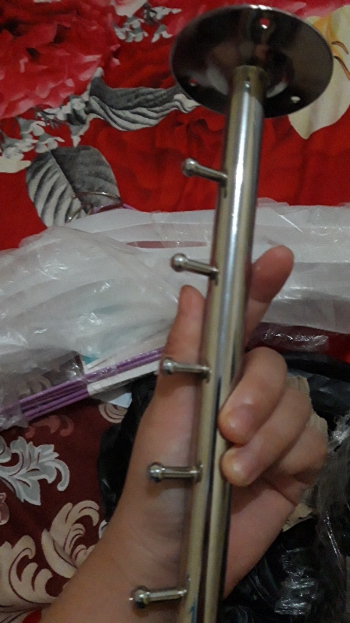 Hanger Suling Tembok Lurus 6titik