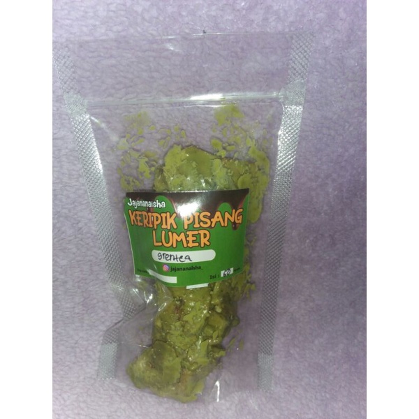 

Kripik Pisang Lumer Green Tea