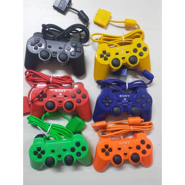 STIK STICK PS2 GETAR MURAH STIK PLAYSTATION