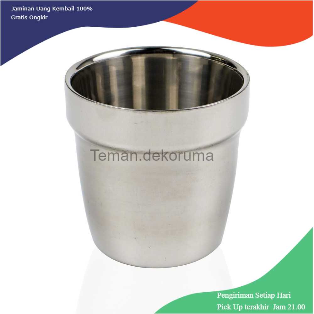 TD-DPR One Two Cups Gelas Bir Stainless Steel 180ML - J070