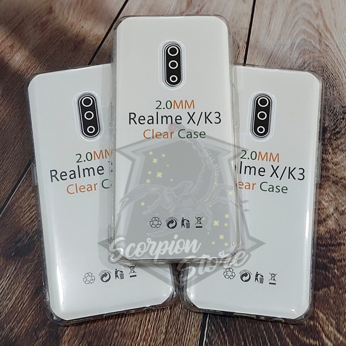 CASE REALME X - CLEAR CASE 2MM TPU HD OPPO K3 REALME X - SS