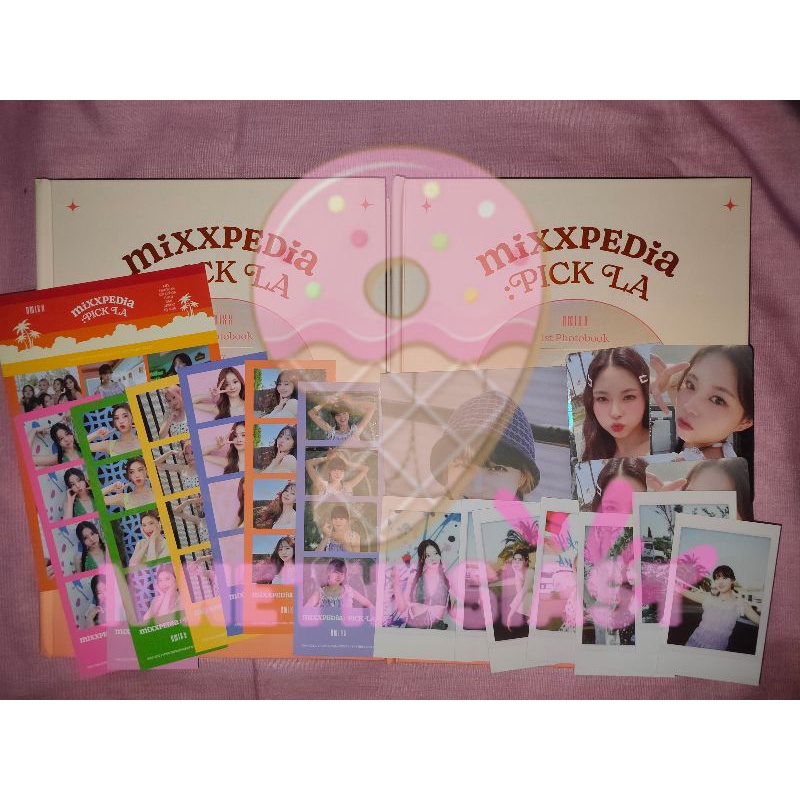 READY NMIXX 1st PHOTOBOOK - MIXXPEDIA : PICK LA / PHOTOBOOK NMIXX / PC SULLYOON / NMIXX PB