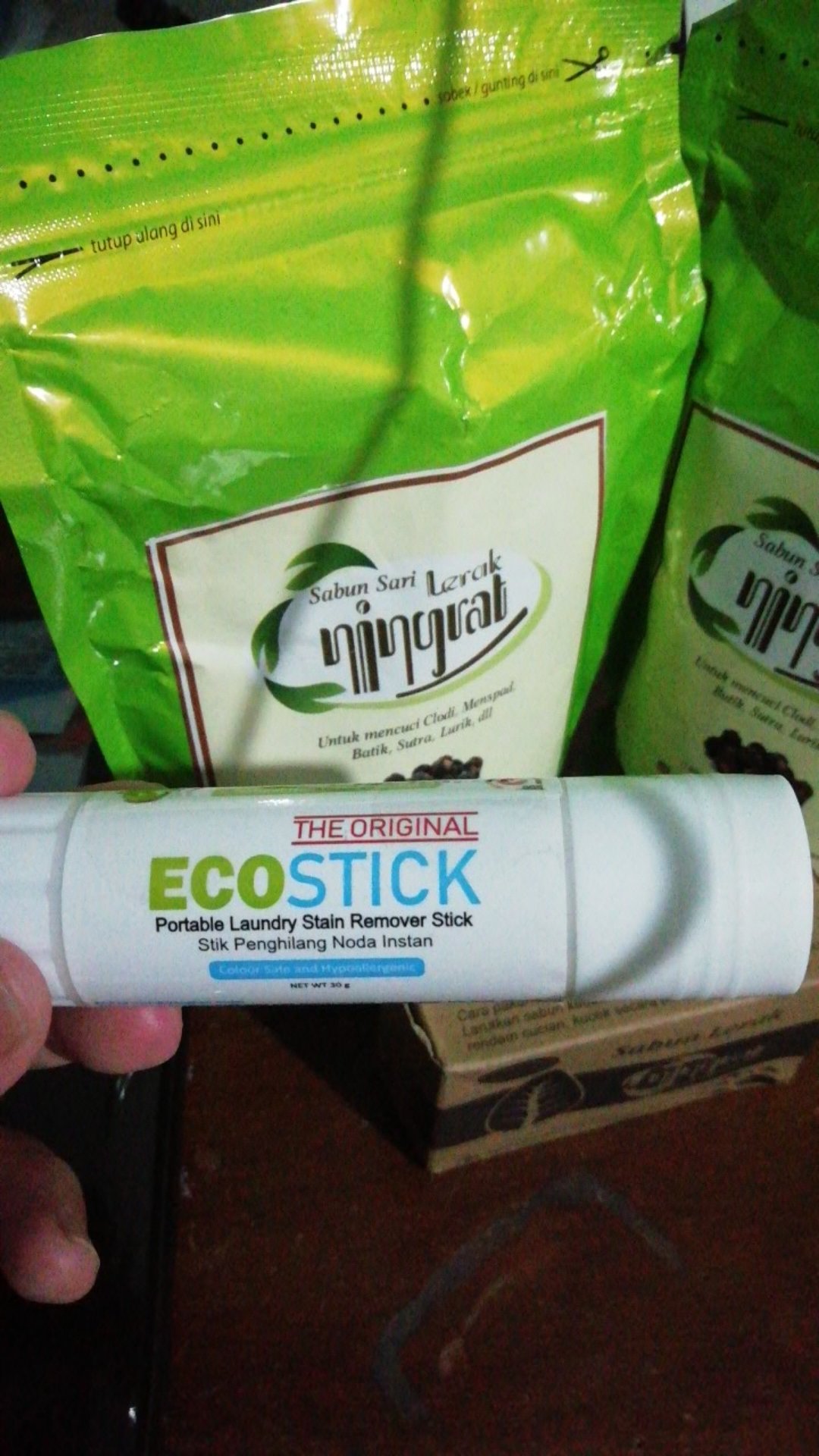 Ecostick Penghilang Noda Membandel (kemasan Baru Netto 30gr)