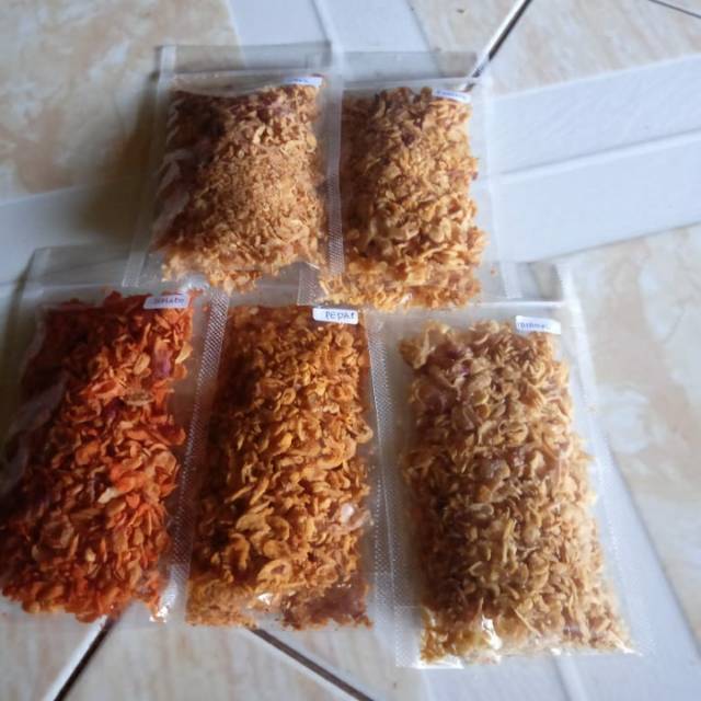 

Bawang goreng kriuk aneka rasa