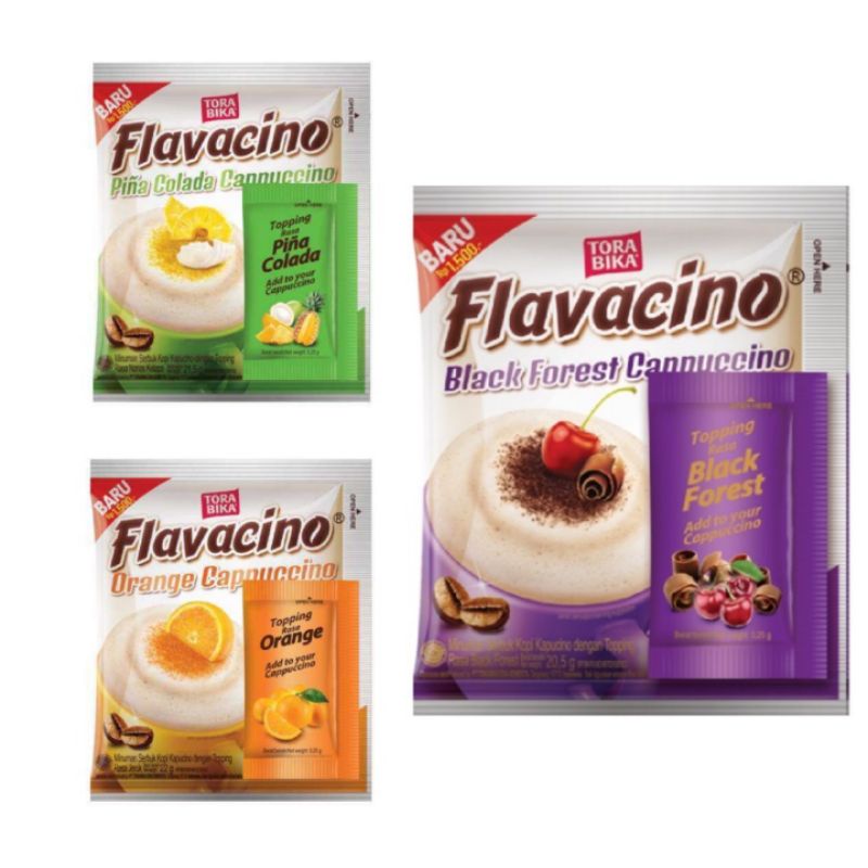 Torabika Flavacino Renceng Kopi Torabika Flavacino 21,5gr × 10