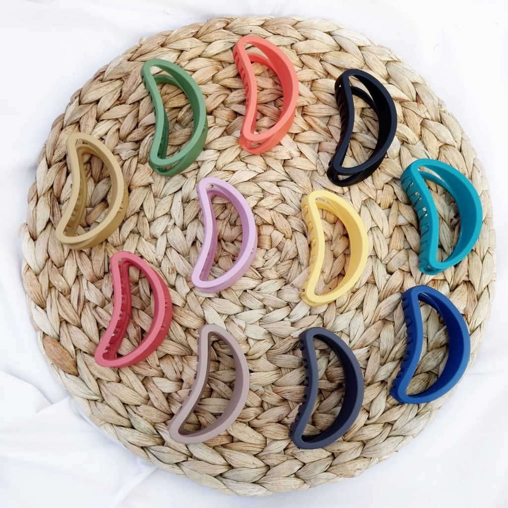 JEPIT JEDAY SALON DOVE SMILE SUN RAMBUT AKSESORIS KEPALA WANITA POLOS