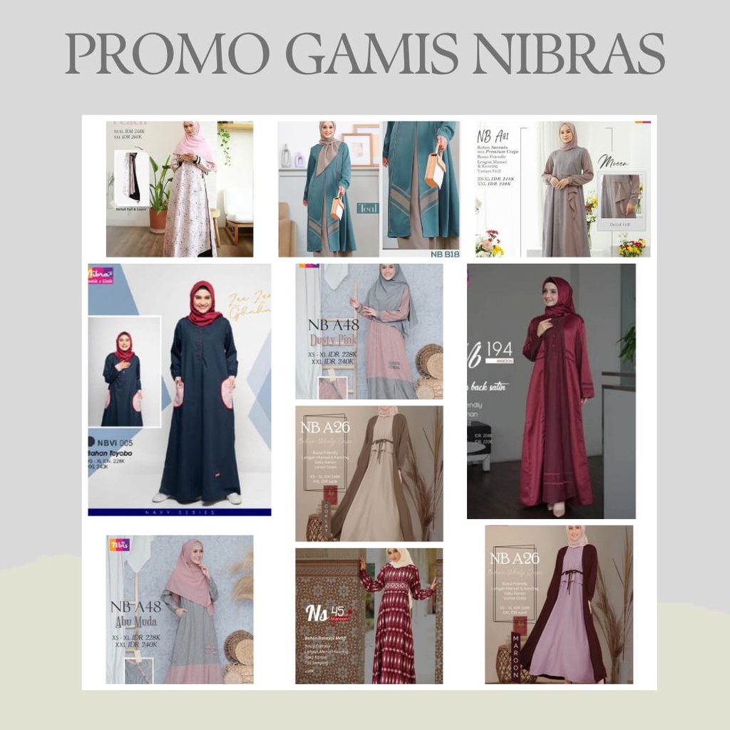 PROMO GAMIS NIBRAS