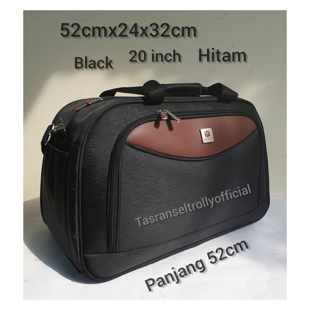 Tas Pakaian Travel Bag Polo Interclub 52x24x32cm ukuran sedang 100%original