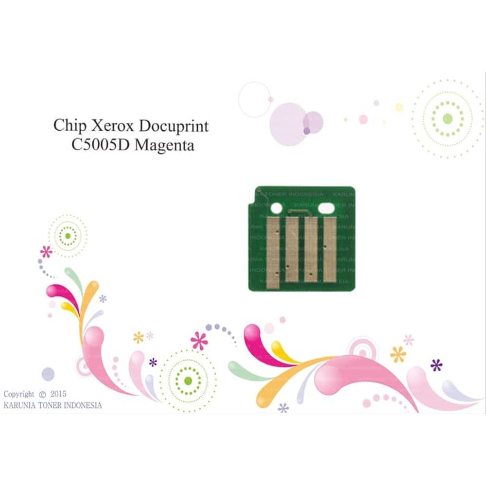 Chip Toner C 5005 Fuji Xerox Docuprint C5005D C 5005 D C5005 Magenta