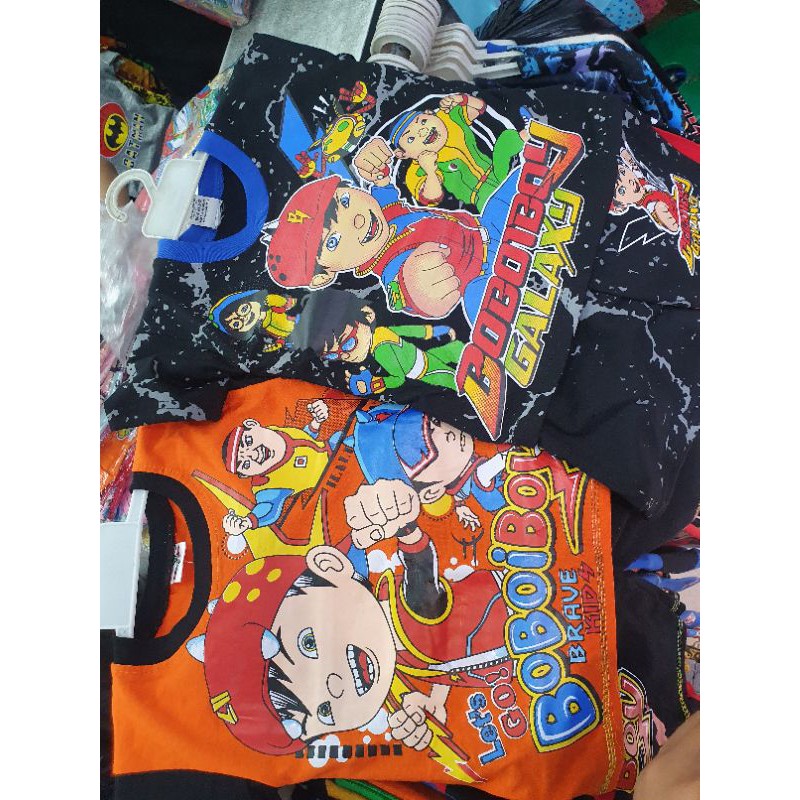 BAJU SETELAN ANAK BOBOIBOY KIDS 1-10 tahun Best seller