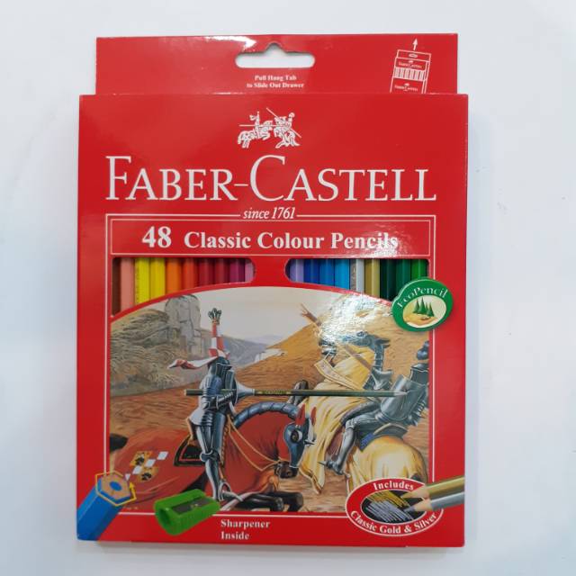 

PENSIL WARNA FABER CASTELL 48 WARNA ORI