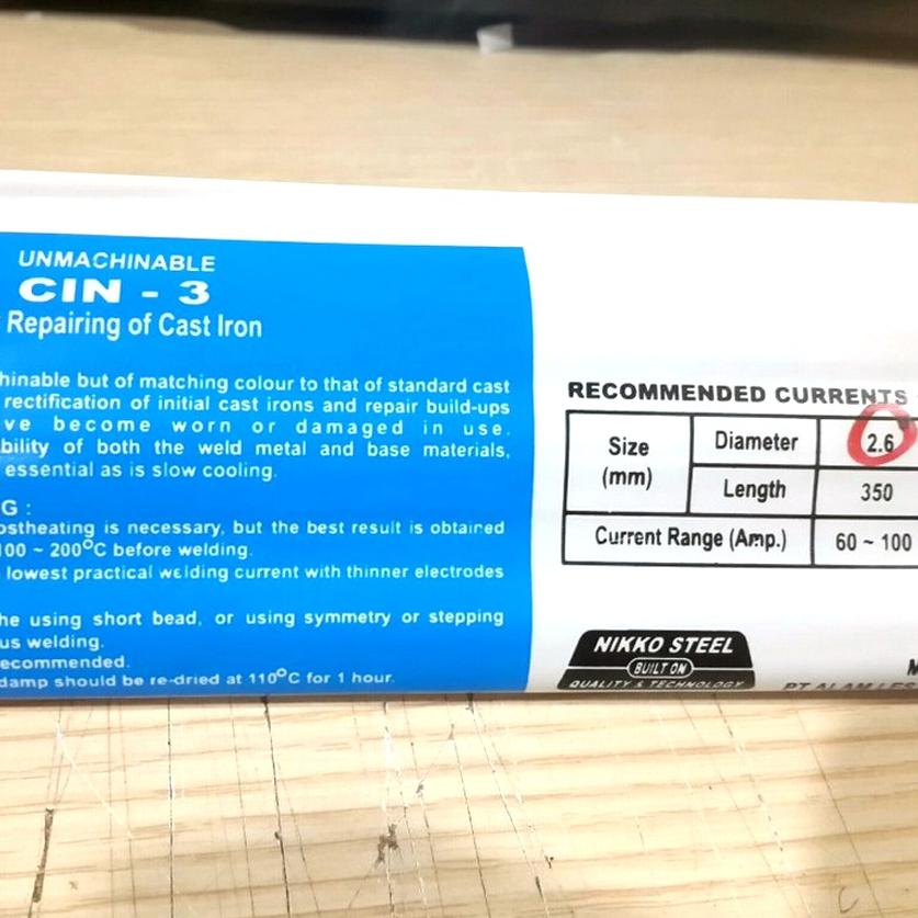 Kawat Las Ancuran / Babet Nikko Stell Cin 3 2.6Mm